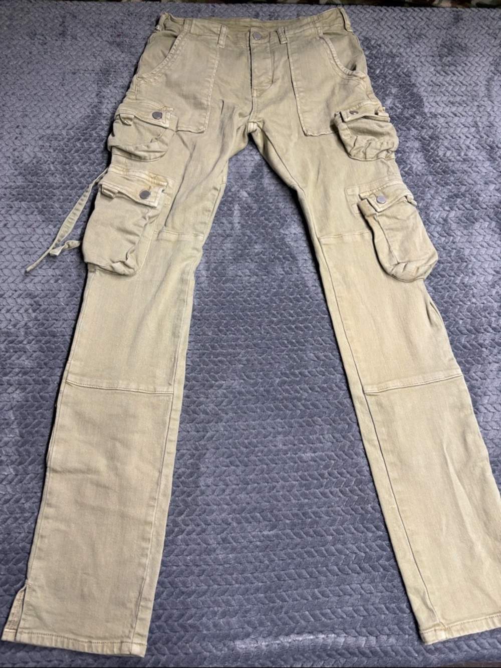 MNML Men's Cargo Pants in Khaki/Tan